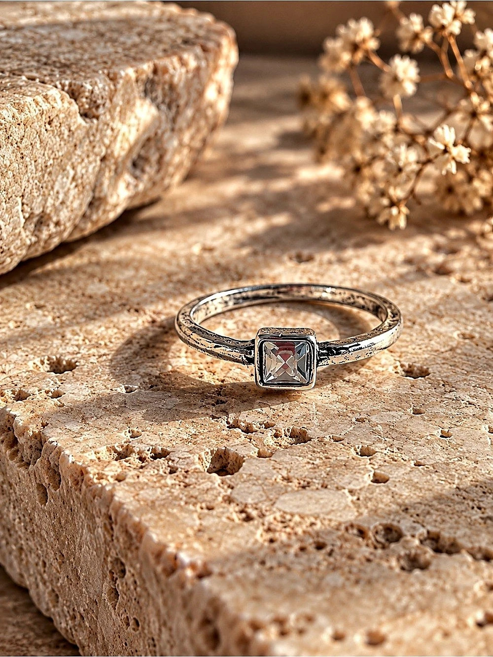 Silver-Tone Ring